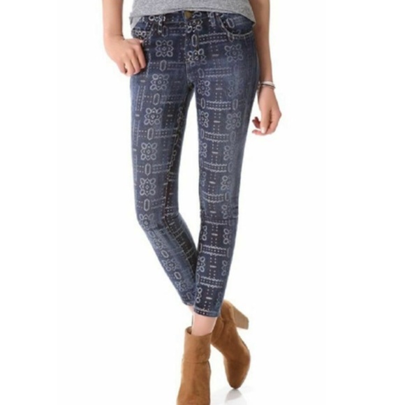 Current/Elliott Denim - NWOT 💙 Current/Elliott stiletto bandana jeans - Size 30